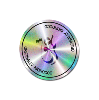 Holographic Rounded Logo